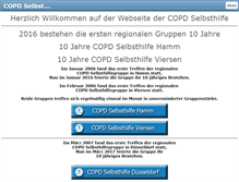 Tablet Screenshot of copd-selbsthilfe.de